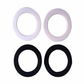 Silicone backing adhesive
