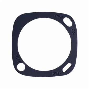 Silicone backing adhesive